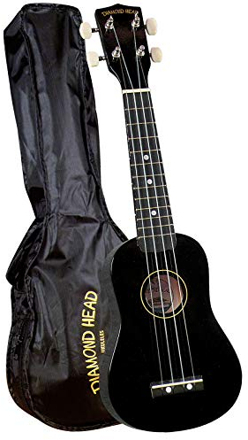 Diamond Head DU100 Ukulele schwarz