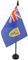 AZ FLAG - Tischflagge Turks- Und Caicosinseln - 15x10 cm - Englische Tischfahne 10 x 15 Cm - Flaggen