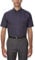 Van Heusen Men's Short Sleeve Oxford Dress Shirt, Navy, 20.5-21 Neck