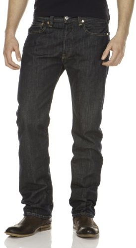 Levi's Herren Jeanshose 501 Original mit Knopfleiste, Straight Fit