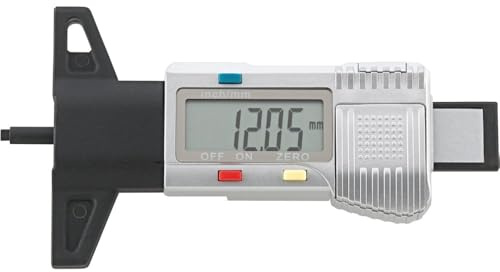 STAHLWILLE 12900/4 | Elektronischer Reifenprofil-Messschieber | Profiltiefenmesser, Reifenprofilmesser,