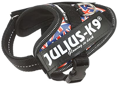 Julius-K9 Arnés para Perros, Bandera del Reino Unido, 3XS/Baby 1