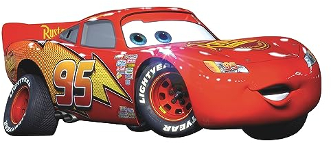 RoomMates Disney Cars Lightning McQueen als riesiger Wand Aufkleber