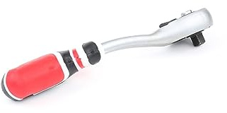 Grzechotka Wygięta 1/4 Cala Yato Yt-0730 Toya | CrV steel, 72 teeth, curved handle. For spark plugs, motorcycle repair and tight spaces in the engine compartment.