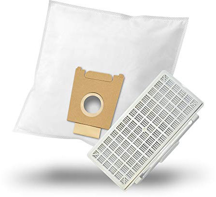 MisterVac | Vacuum Cleaner Bags Replacement Bags 30 Pieces + Filter Replacement Filter Replacement Filter Compatible with Bosch BSGL 51332 Free’e Compressor