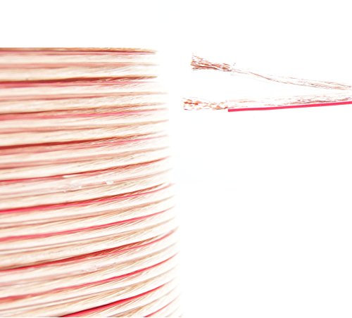 Ex-Pro® - AV-Pro OFC Oxygen Free Copper Loud Audio/Speaker Cable, 2 x 0.75mm² [OD 5mm x 2mm] - 30m Reel