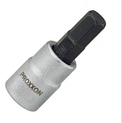 PROXXON 23751 Innensechskant Einsatz HX 8mm Antrieb 6,3mm (1/4), 33 mm
