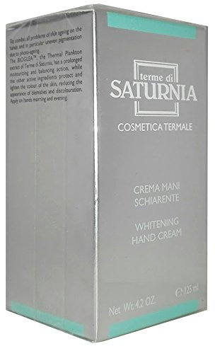 Terma Di Saturnia Cream Mani Schiarente - 125 Ml
