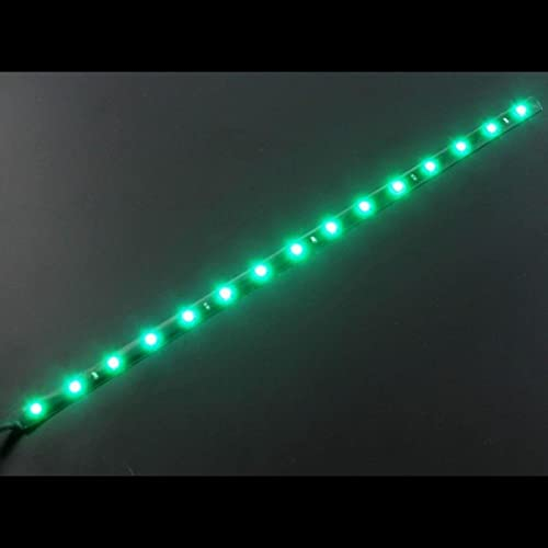 Lumonic LED Strip 0,3m Grün LED Leiste 24V IP65 18LEDs 60 LED/m SMD2835 I LED Streifen I LED Stripe 30cm, LED Band, LED Lichtband