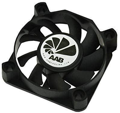 AABCOOLING Fan 5 - Un Silencioso Ventilador PC de la Serie Económica, Fan 50mm, Ventilador Externo Portatil, Ventilador 5cm, Base Ventilador, 11 m3/h, 3000 RPM 21 dB (A)