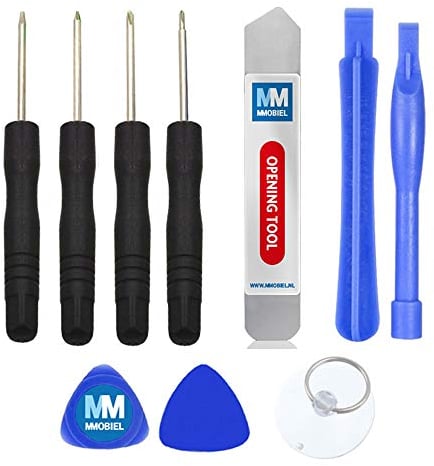MMOBIEL Reparatur Werkzeug Set für Handy/Tablet/Laptop und mehr - Öffnungswerkzeug - inkl. Saugnapf und Metall Spudger - 10 Pcs
