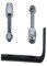 Custom Accessories 93368 Chrom Diebstahlschutz Nummernschild Verschluss