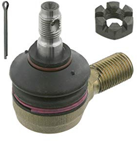 febi bilstein 24993 Gelenkstück für Schaltgestänge, mit Kronenmutter und Splint, 1 Stück