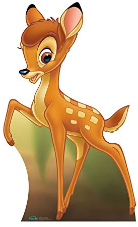 STAR CUTOUTS SC413 STSC413 Disney's Brave Riesenfigur aus Karton, Disney Bambi, braun, one Size