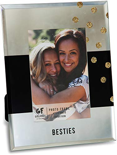 Pavilion Gift Company 75101 Besties Bilderrahmen verspiegelt, 17,8 x 22,9 cm