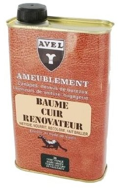 Rénovateur Baume cuir ameublement Blanc Cassé Avel 500Ml