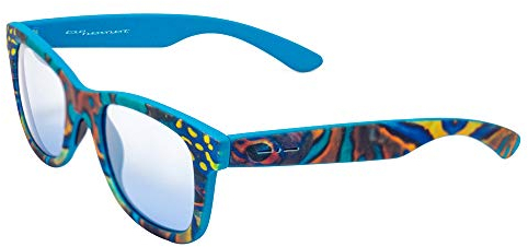 Italia Independent Unisex-Erwachsene 0090-FIS-000 Sonnenbrille, Blau (Azul), 50
