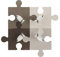 Nowodvorski Puzzle braun 6382
