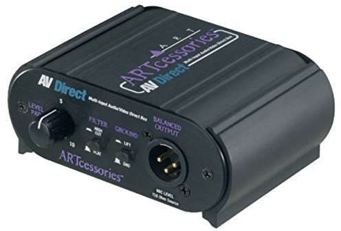 ART AV Direct Audio/Video-DI-Box