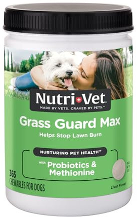 Nutri-Vet Grass Guard Max Lawn Saver Tablets for Dogs