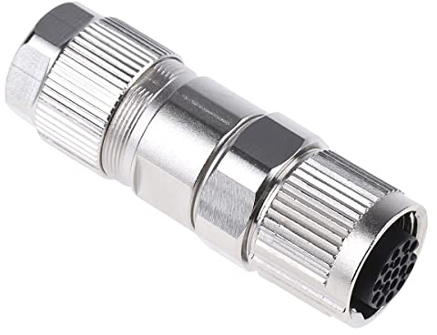 Phoenix Contact SACC M12 M12 Rundsteckverbinder Buchse 17-polig / 1.5A Kabelmontage, Steckanschluss IP 67