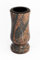 Afterglow Élégant vase funéraire en granit véritable, Gneis Barap Halmstad, Hauteur : 20 cm, Diamètre : 10 cm, Résistant aux intempéries et au gel, Avec insert en plastique