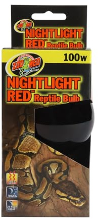 Zoo Med Nightlight Red Reptile Bulb 100 Watts