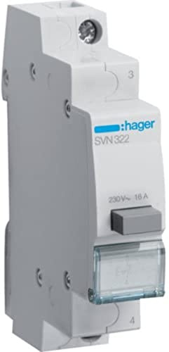 Pulsador con enclavamiento,1NC,16A, 250V