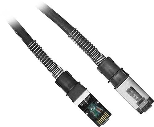 PATCHSEE 0.6m Cat6a F/UTP câble de réseau Noir 0,6 m F/UTP (FTP)
