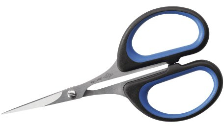 WEDO Silhouettenschere Soft-Cut 10,5 cm gebürsteter Edelstahl