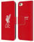 Head Case Designs Officially Licensed Liverpool Football Club White Logo In Red Liver Bird Leather Wallet Case Compatible With Apple iPhone 6 / iPhone 6s