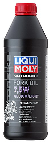 Liqui Moly 2719 Medium/Light 7.5 W Moto Olio Forcella, 1 l