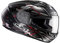 HJC 101671 X XL Helm Motorrad, Schwarz/Rot, XXL