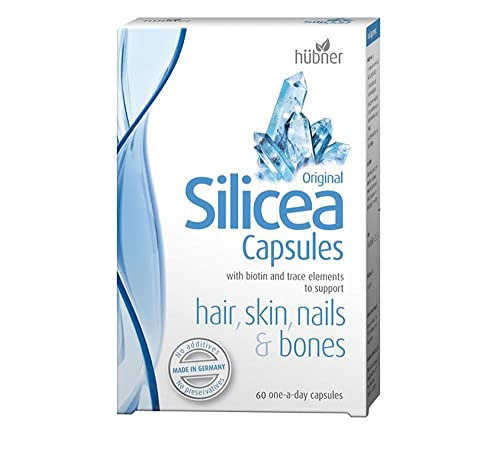 Hubner Silicea for Hair Skin and Nails - Pack of 60 Capsules