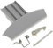 POIGNEE DE PORTE KIT COULEUR ALU POUR LAVE LINGE ARISTON HOTPOINT - C00275100