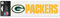 Wincraft NFL Green Bay Packers WCR48939014 perfekt geschnittene Aufkleber, 7,6 x 25,4 cm