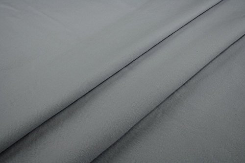 B1 Dekomolton Meterware – Molton-Vorhang aus Baumwolle, zu Dekorationszwecken oder zum Verbergen von Gegenständen – 3 m, 160 g/m2, Schiefergrau