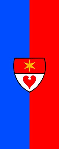 U24 Fahne Flagge Essen (Oldenburg) im Hochformat Premiumqualität 150 x 600 cm