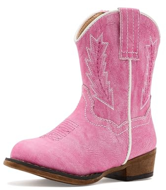 Roper Toddlers Taylor Boot, Pink, 8