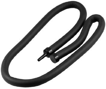 Sourcingmap Flexible Gummi Aquarium Luftschleier Blase, 24, schwarz de