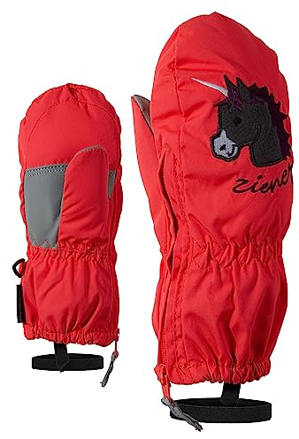 Ziener Baby LE ZOO MINIS glove Ski-handschuhe / Wintersport |warm, atmungsaktiv, rosa (neon pink), 86cm