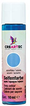 CREARTEC Natürliche Seifenfarbe Opak - Seifenherstellung/Seifenkreationen - Farbe: Azublau - Inhalt: 10ml - Made in Germany