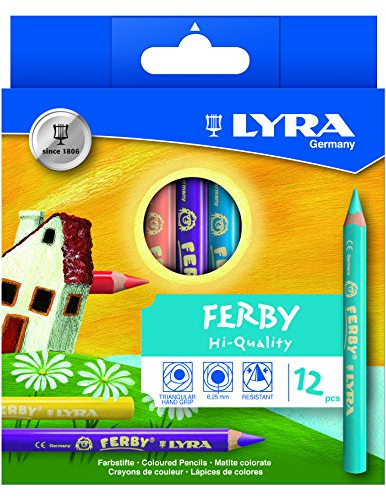 Crayons de couleur triangulaires Lyra Ferby