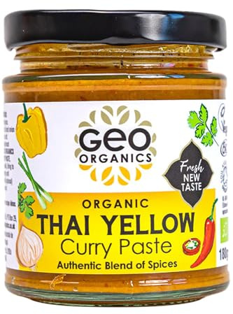Geo Organics Thai Yellow Curry Paste 180g