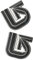 Burton Uni Antirutschpad Aluminium Logo, silver, ONESIZE, 229680