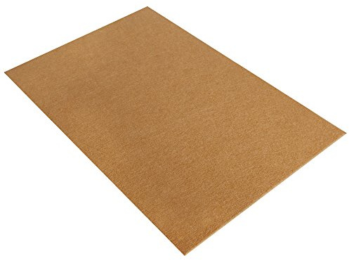 Rayher 5311904 Textilfilz, 30x45x0,4cm, m.braun