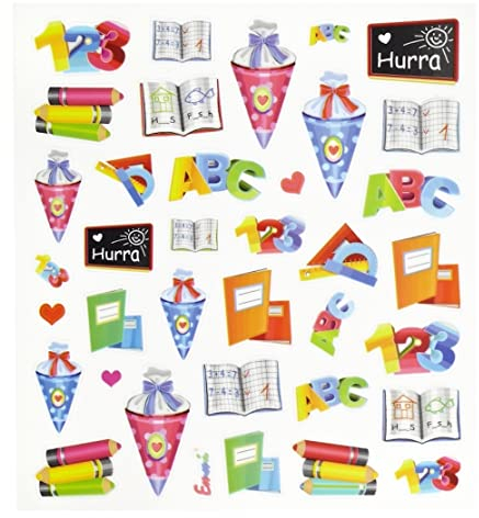 NEU Hobby-Design Sticker Schule II