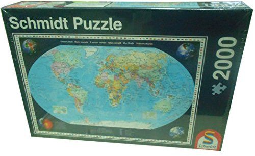 Schmidt Spiele Puzzle 57041 Unsere Welt, 2000 Teile, One Size