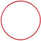 HOOPOMANIA Hula Hoop Rohling 16mm [60cm - rot] Kleiner Hula Hoop aus robustem HDPE