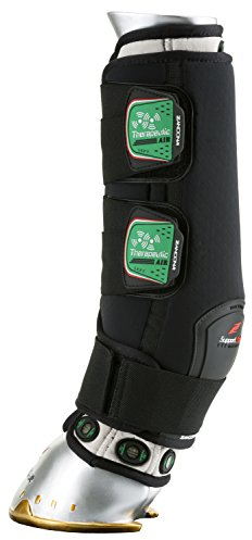Zandonà Air Therapeutische Gamaschen für hinten, Unisex, Erwachsene, Schwarz, Größe XL